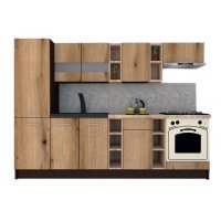 Bucatarie MARINA NEW 270 B Wenge / Decor K365
